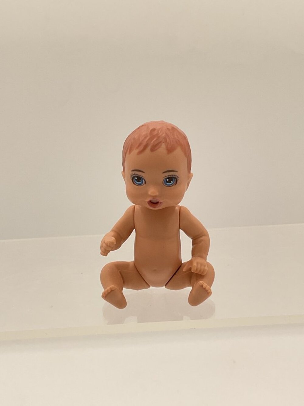 Barbie Skipper Babysitters Inc Baby Doll Red Hair Blue Eyes Mattel Figure